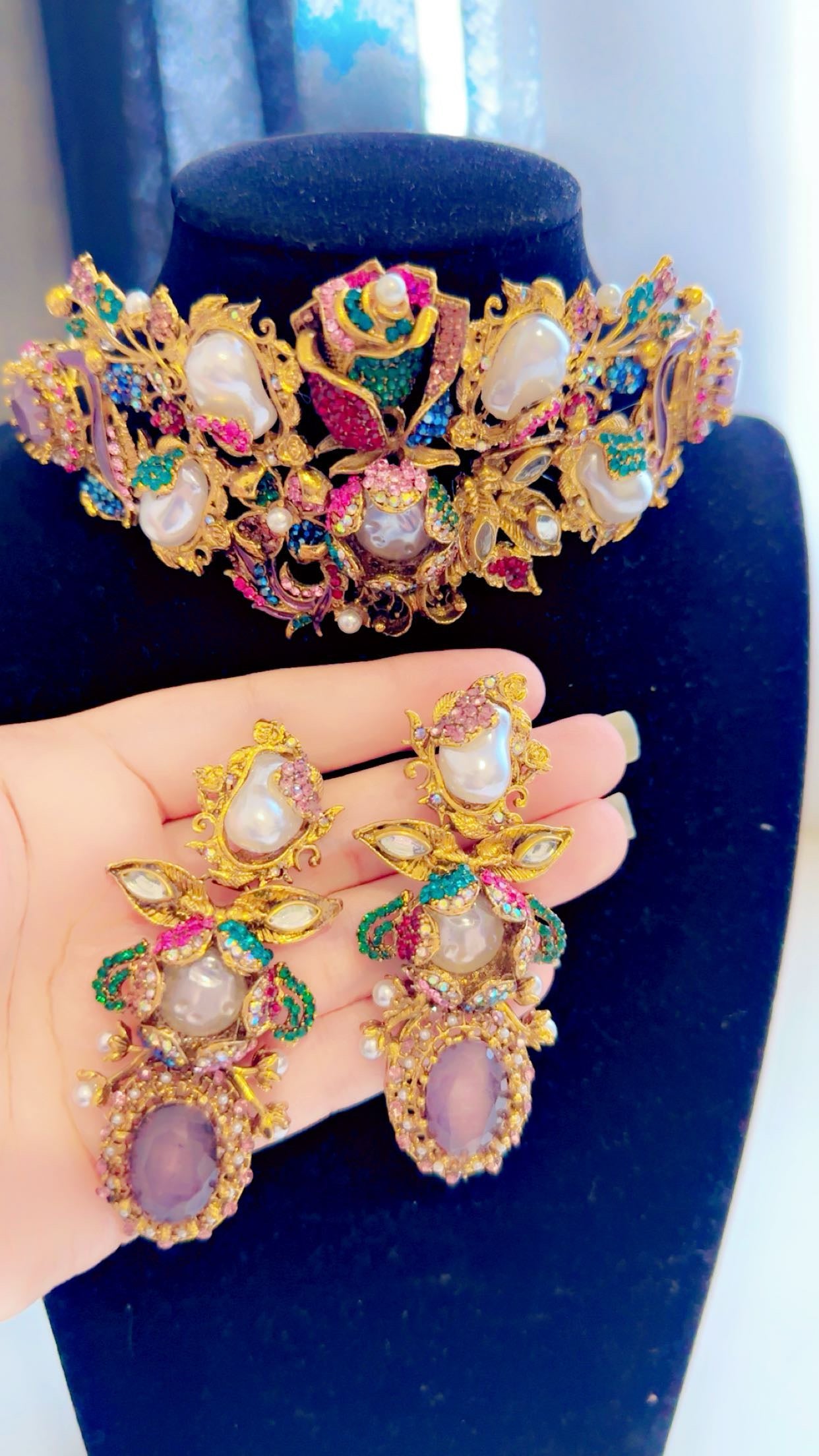 Turkish colar choker set