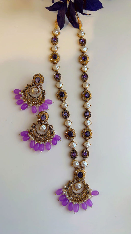 Turkish purple mala set