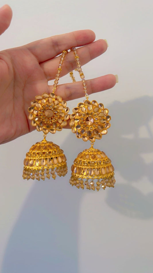 Golden big size jumki