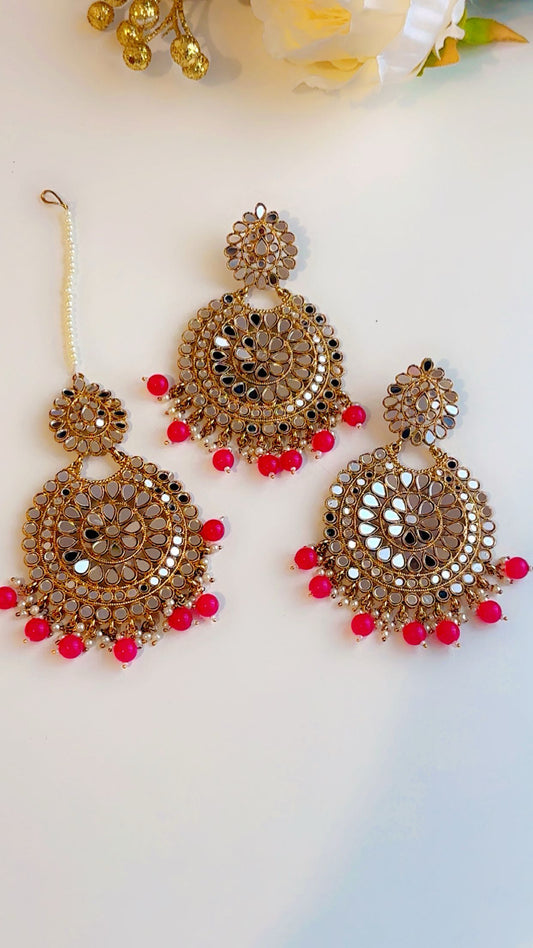 Jumbo mirror tikka set