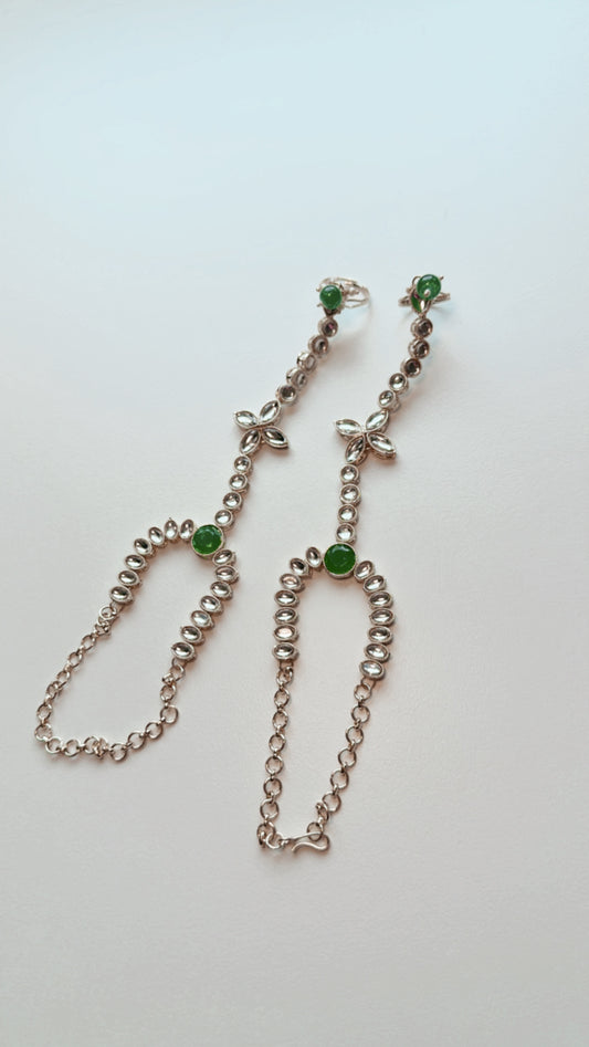 Hand ring with Bracelet
