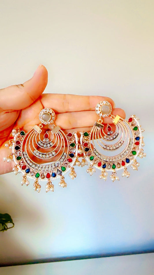 Clear white multi baali