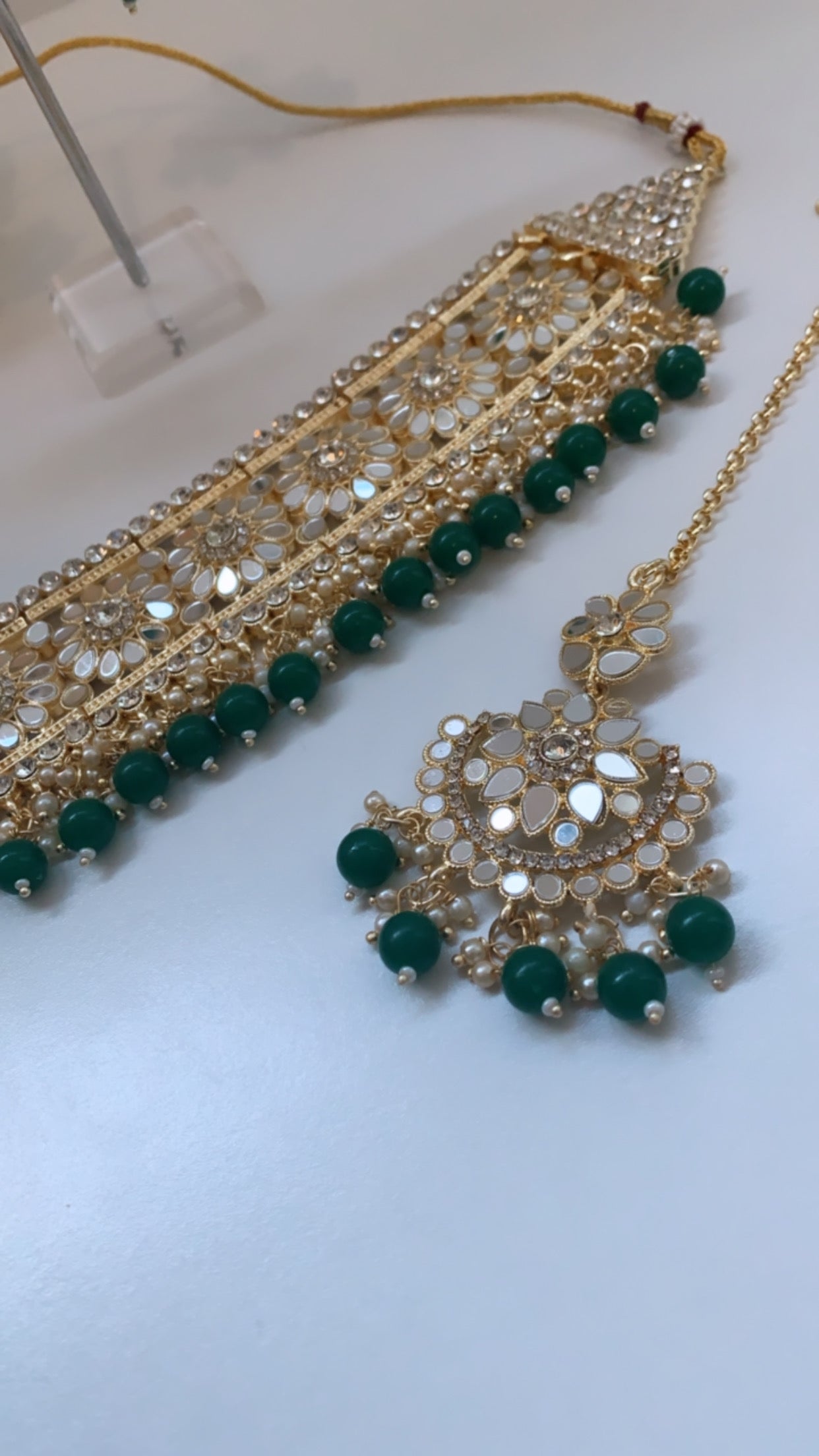 Mirror choker (Green)